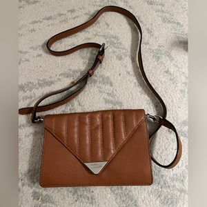 Rebecca minkoff brown crossbody wallet